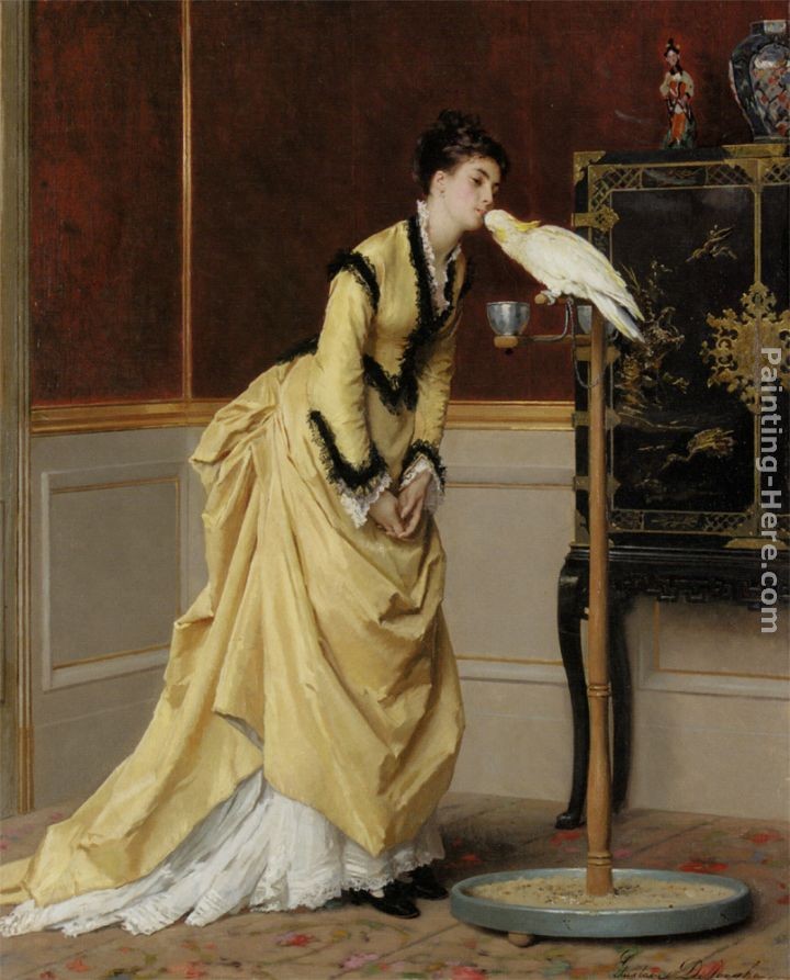 Gustave Leonhard de Jonghe Le Baiser